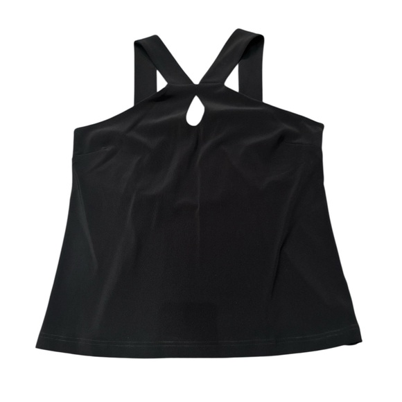 Boston Proper Black Sleeveless Top with Keyhole Back - Picture 2 of 6